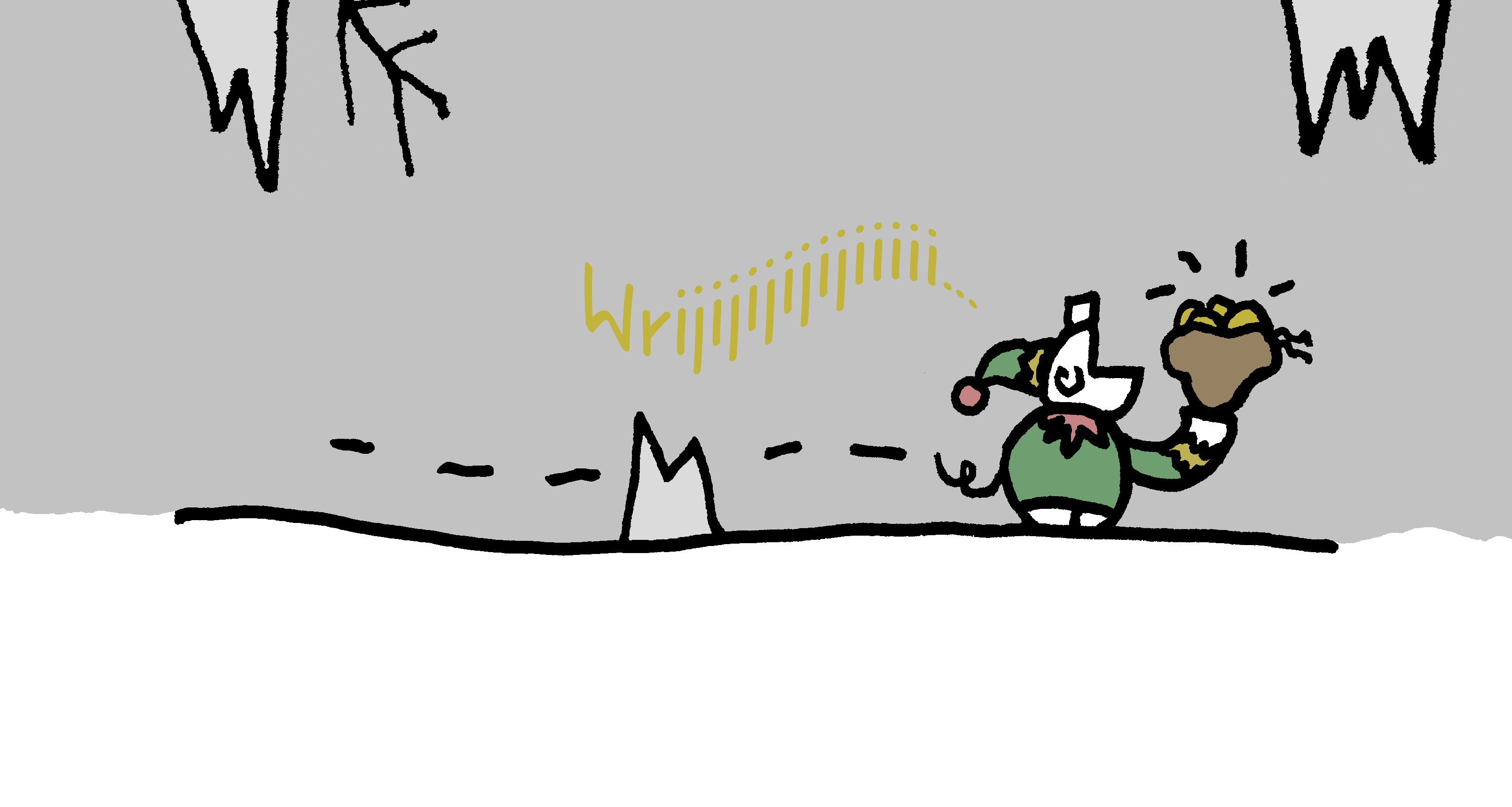 Un Pupnde riendo y llevándose oro