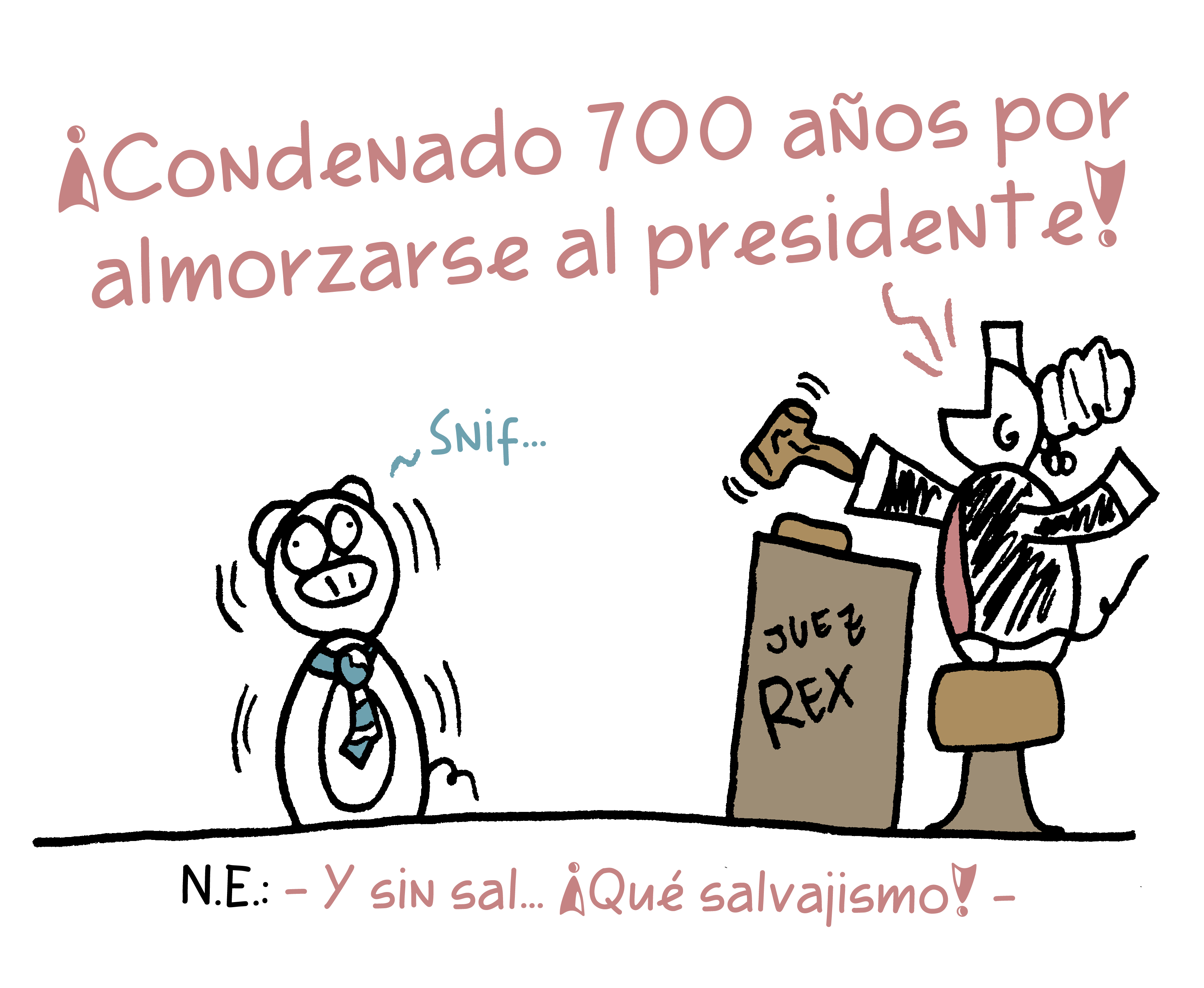 Salvaje es condenado