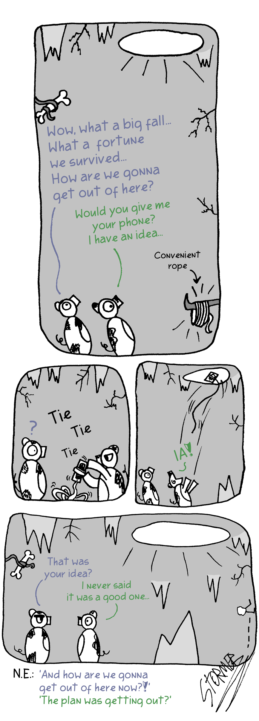 In The Hole Comic