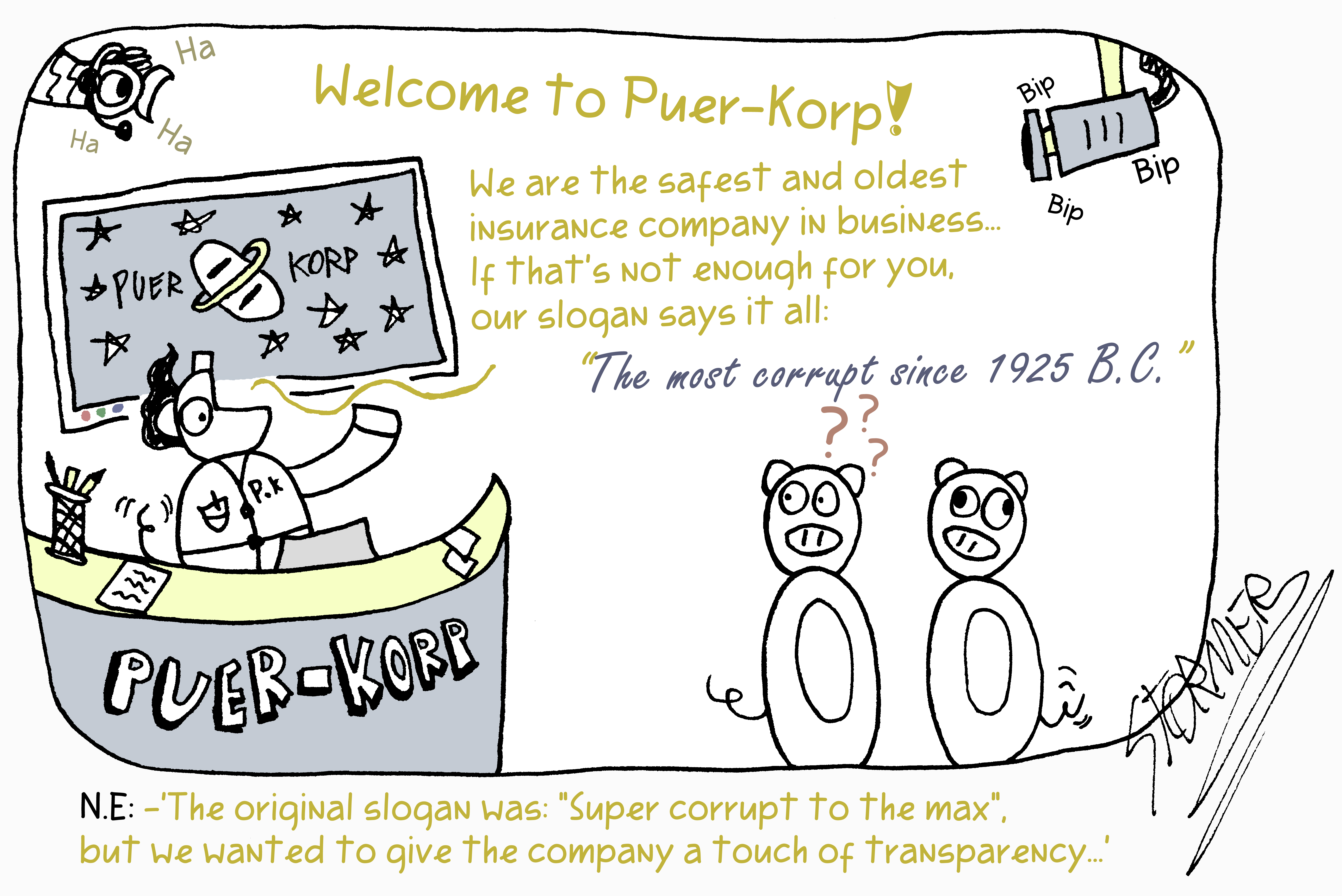 Puer-Korp Comic