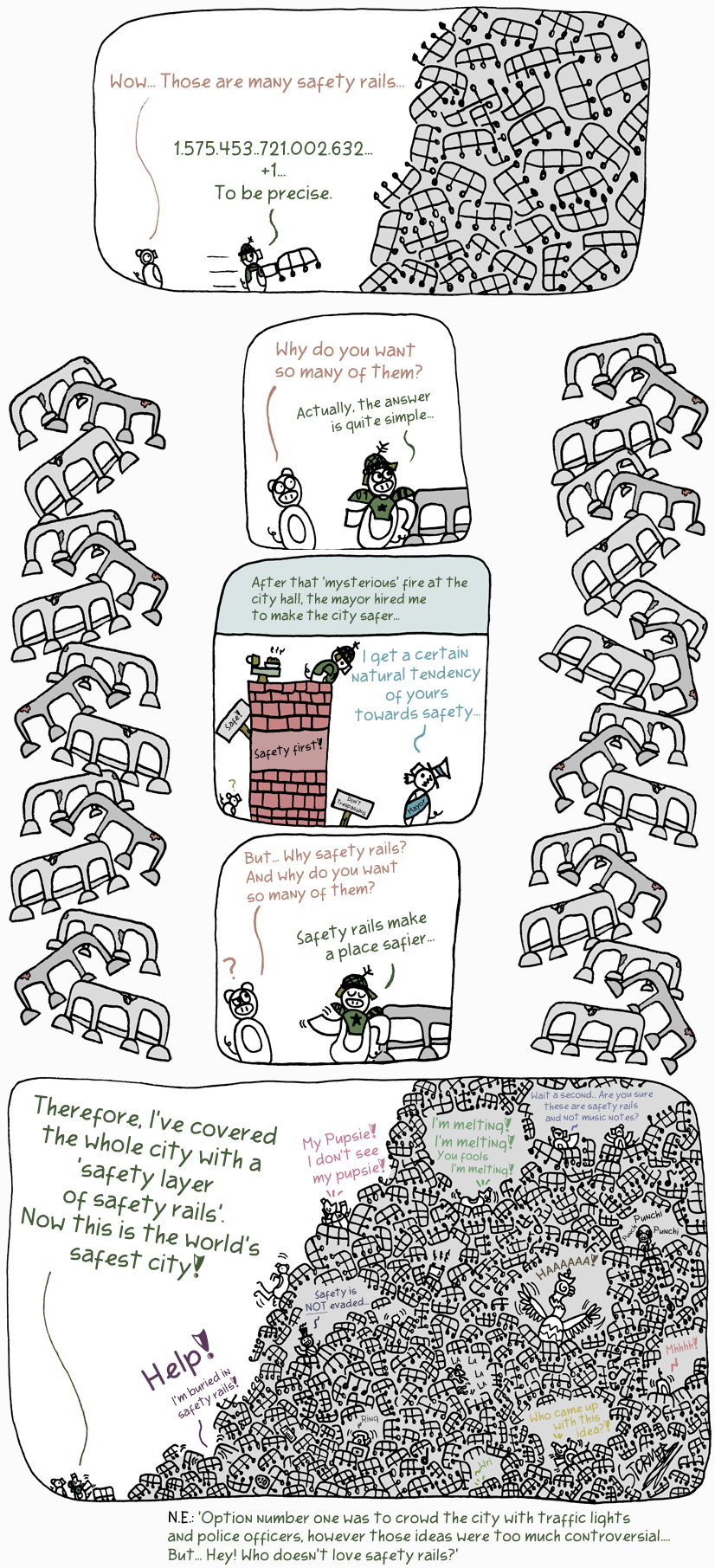 Safety Rails Comic