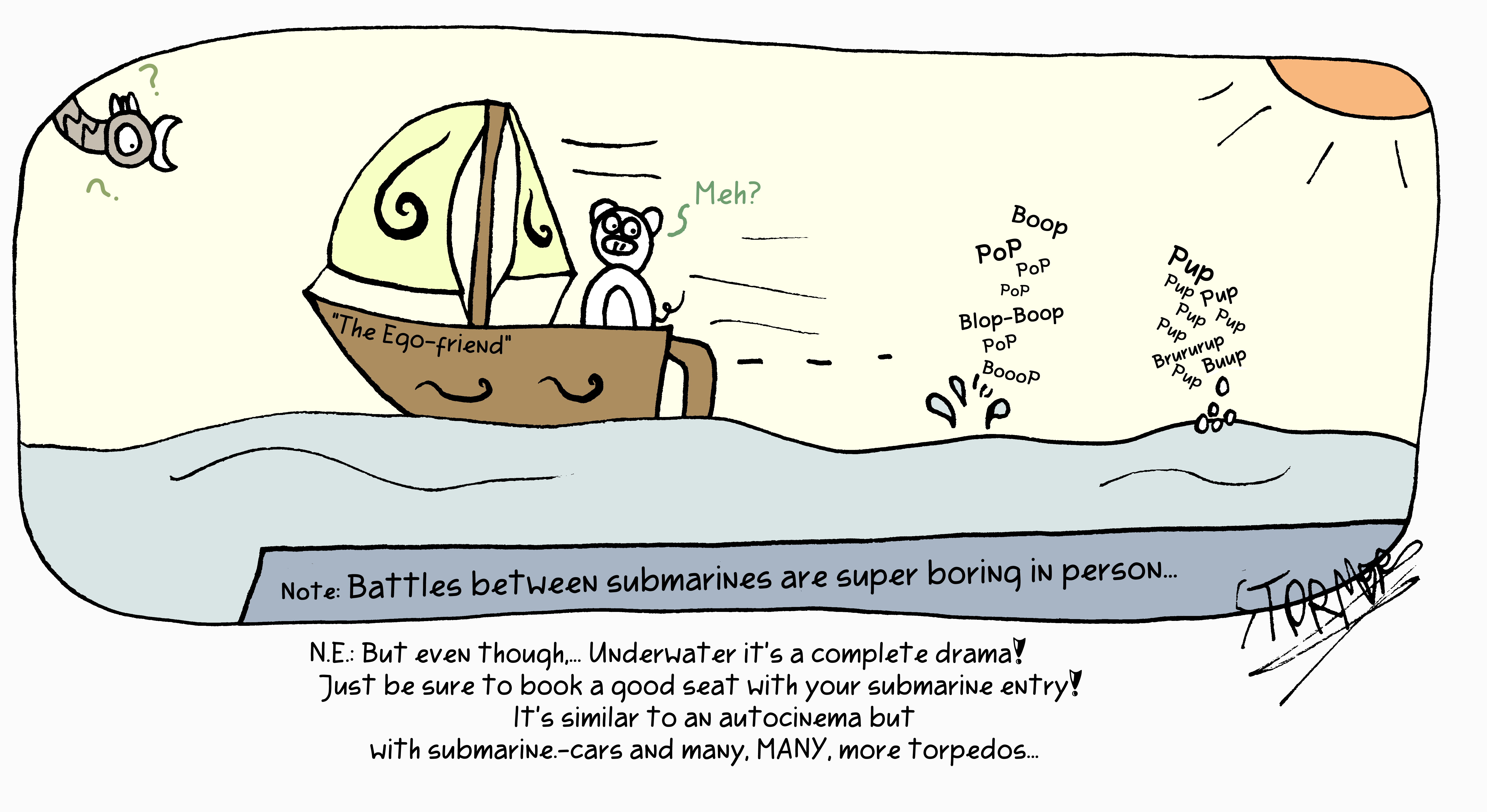 Epic Submarines Battles! Comic