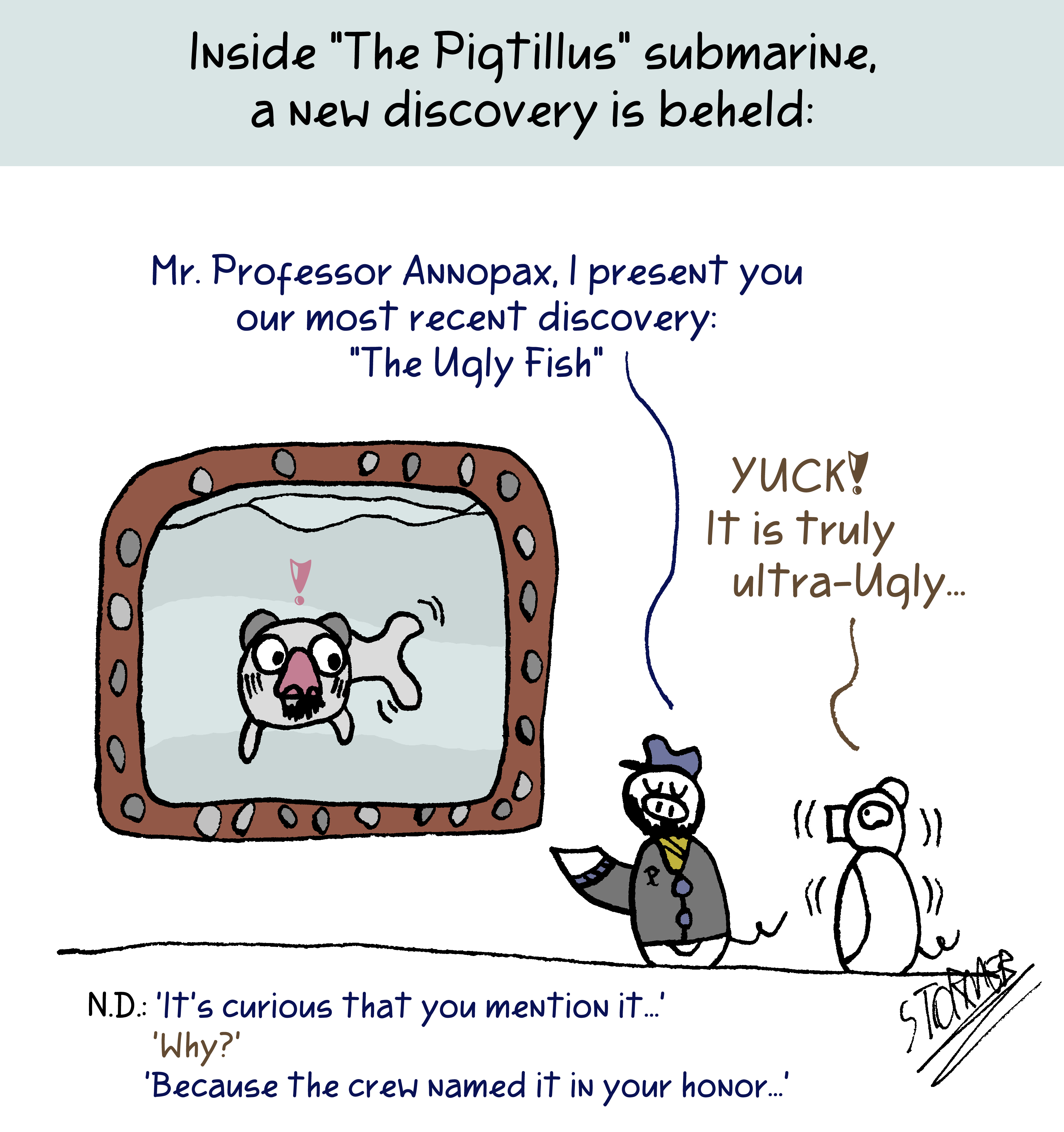 Underwater Discovery Comic