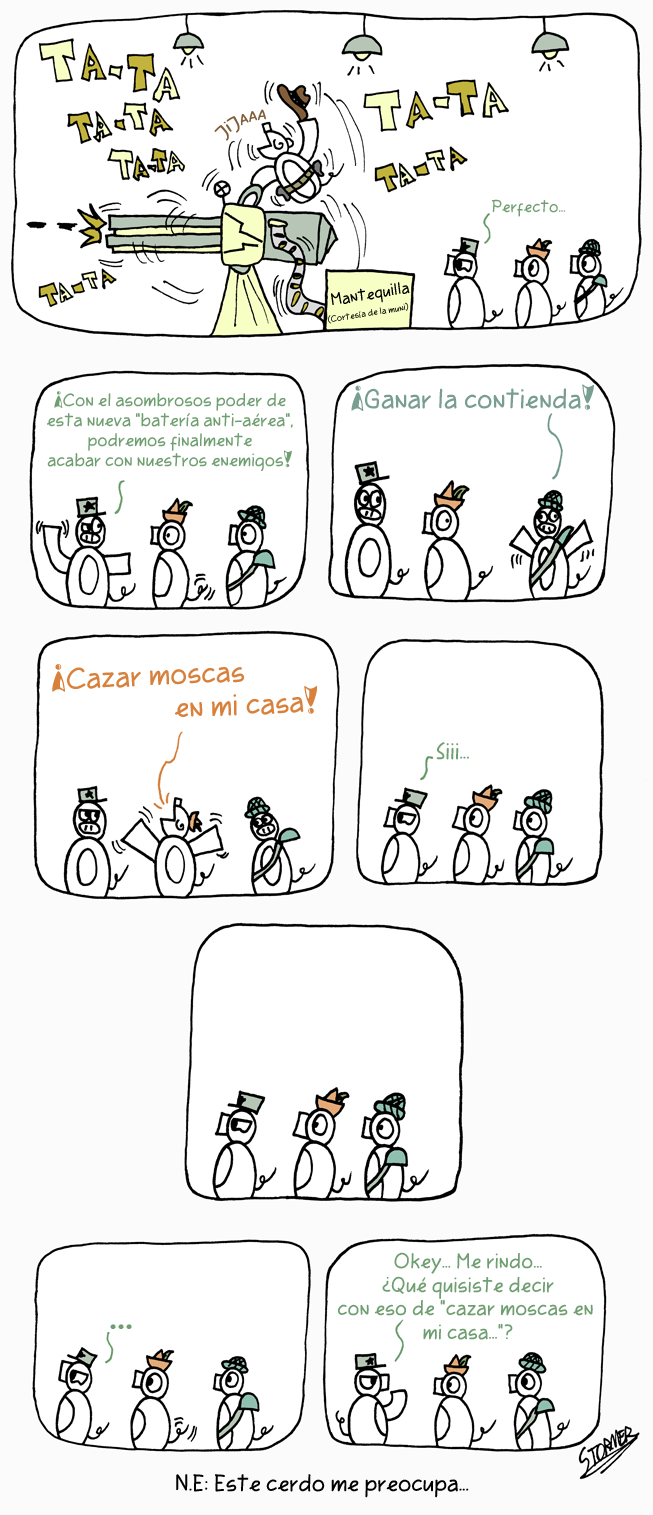 Cómic Artillería