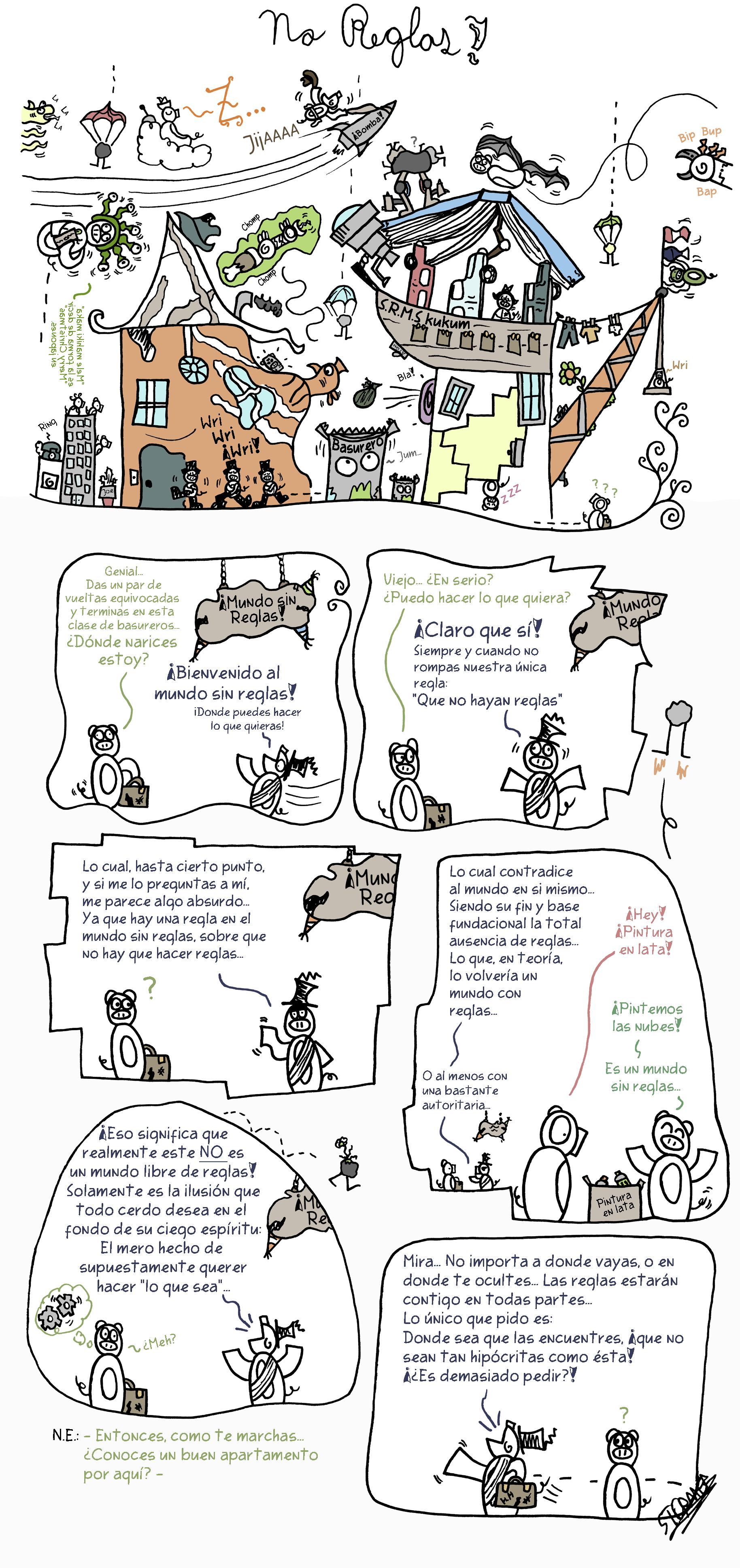 Cómic No Reglas