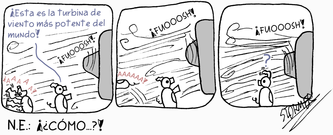 Cómic Turbina de Viento